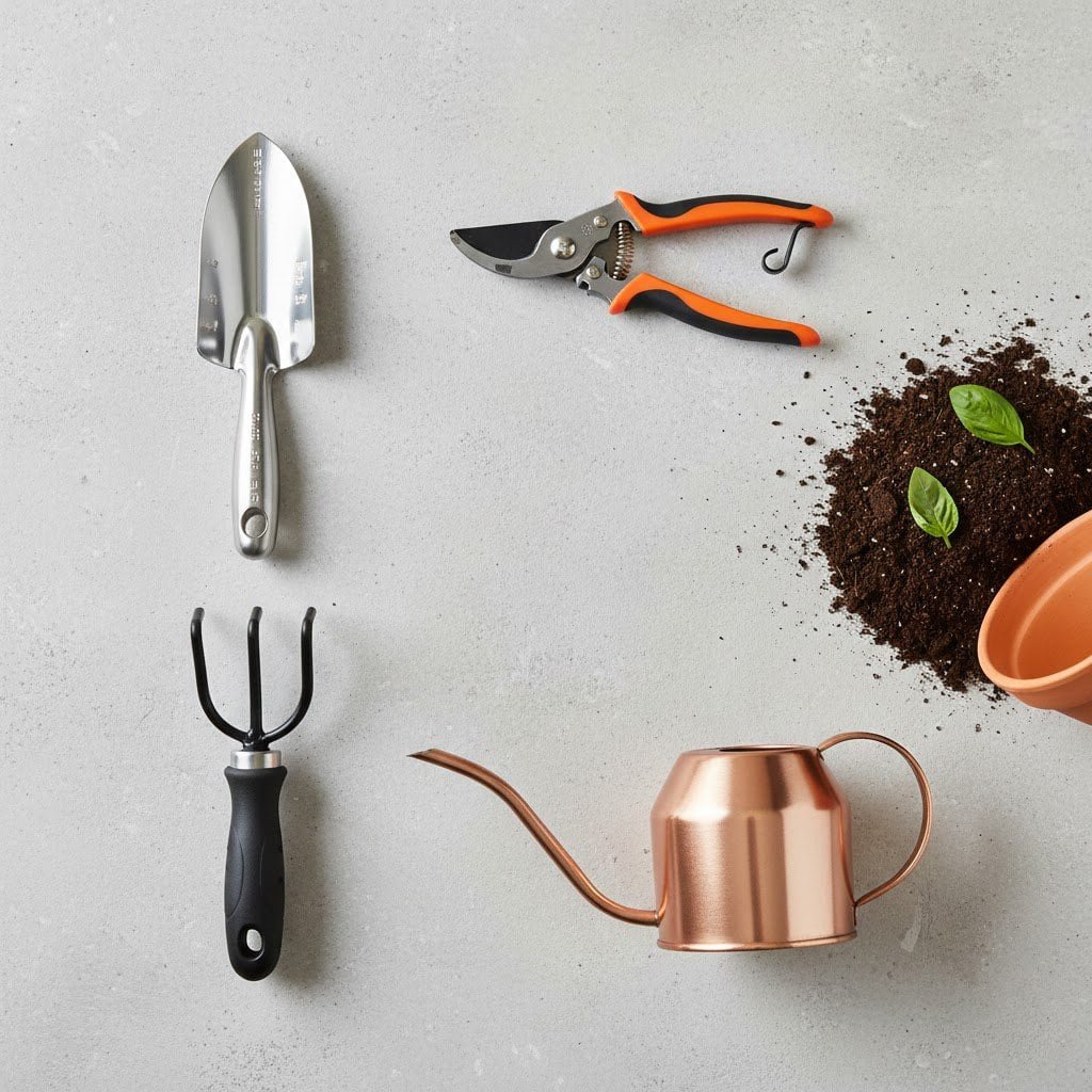 The Core Four – Essential Hand Tools for Every Apartment Gardener