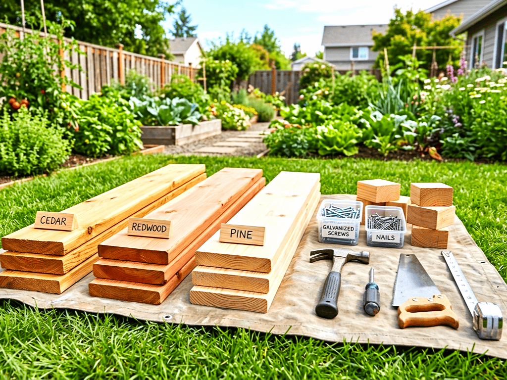 Best Materials for Building a Simple Garden Bed