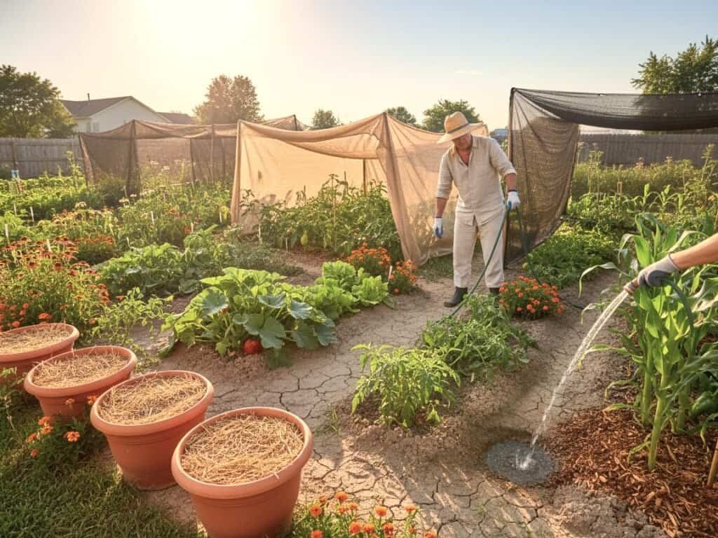 How Extreme Heat Damages Garden Plants
